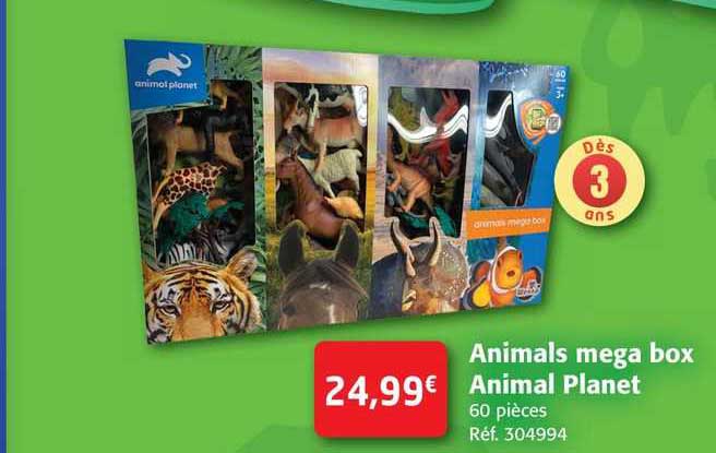 animal méga box animal planet