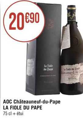 aoc châteauneuf-du-pape la fiole du pape