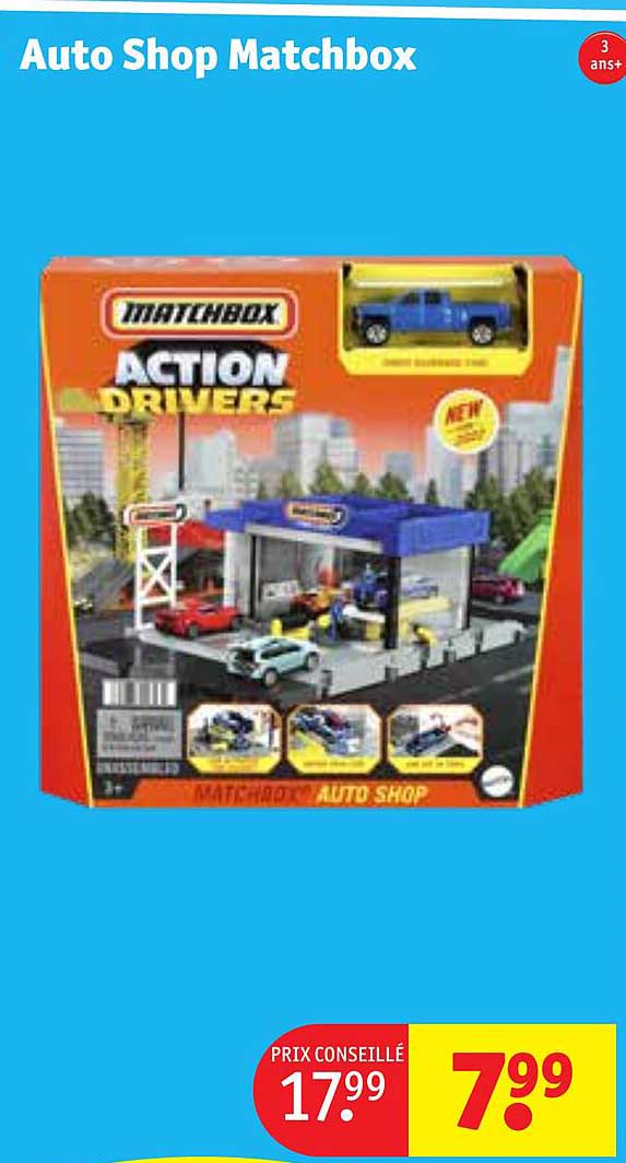Auto Shop Matchbox