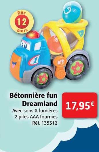 bétonnière fun dreamland