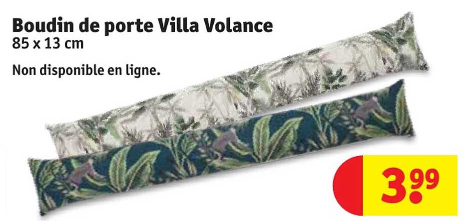 boudin de porte villa volance