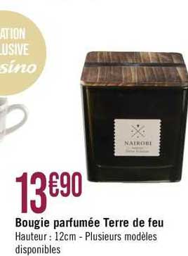 Bougie Parfumée Terre De Feu