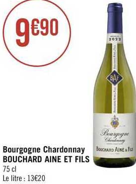 bourgogne chardonnay bouchard aine et fils