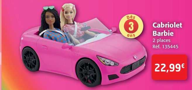 Cabriolet Barbie