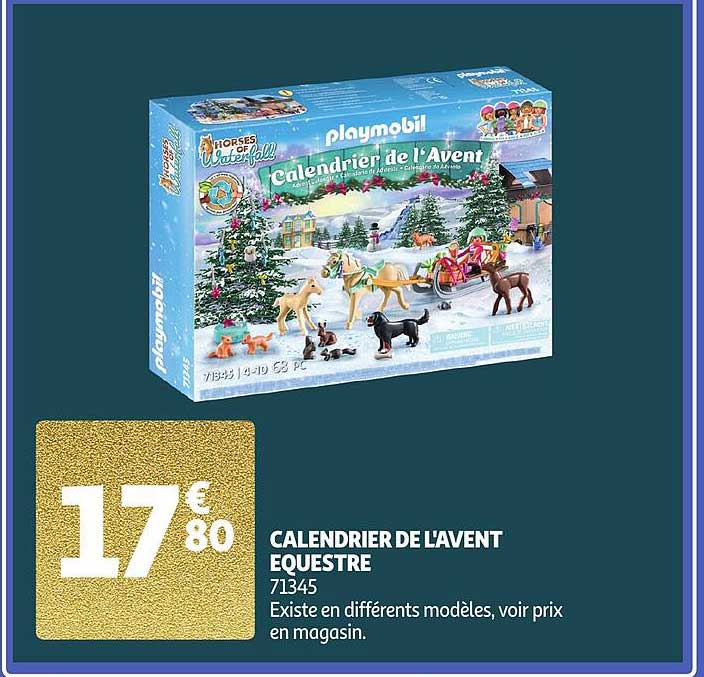 calendrier de l'avent équestre