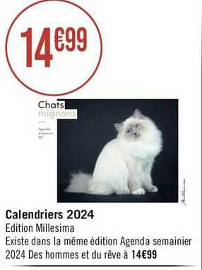 Calendriers 2024