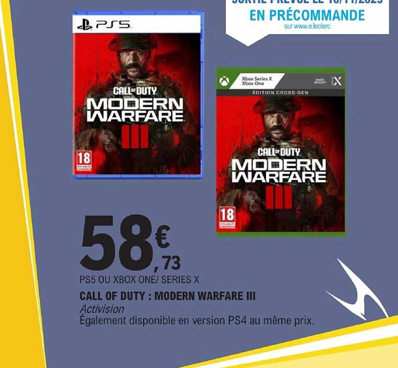 call of duty : modern warfare III