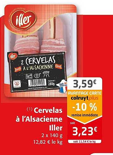 cervelas à l'alsacienne iller