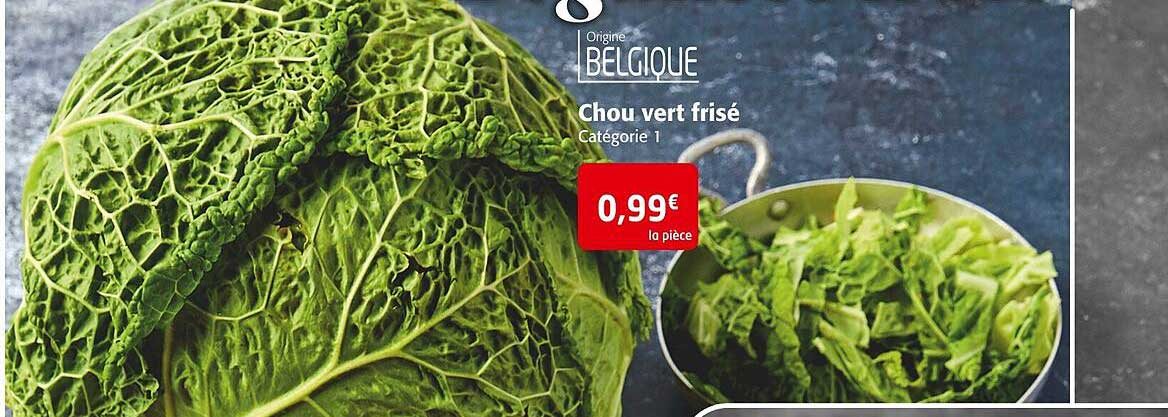 chou vert frisé