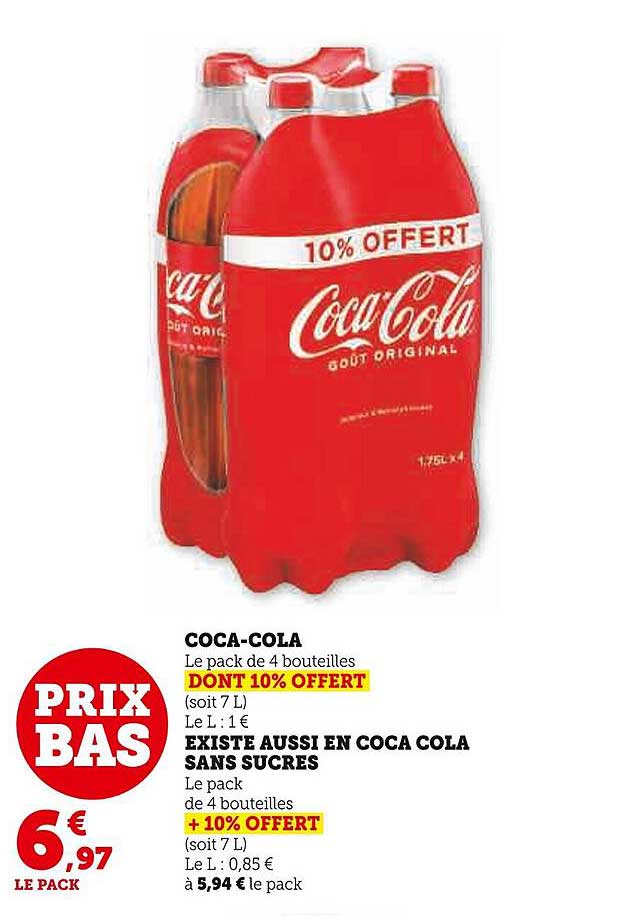 Coca-cola Existe Aussi En Coca Cola Sans Sucres
