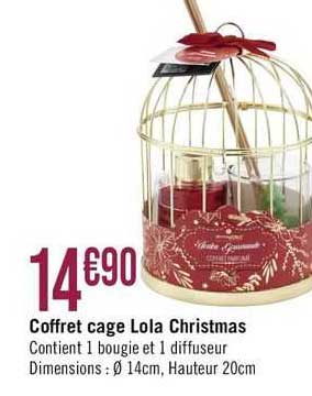 coffret cage lola christmas