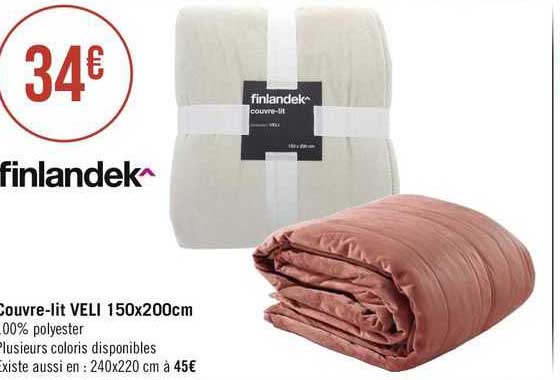 couvre-lit veli 150 x 200 cm finlandek^