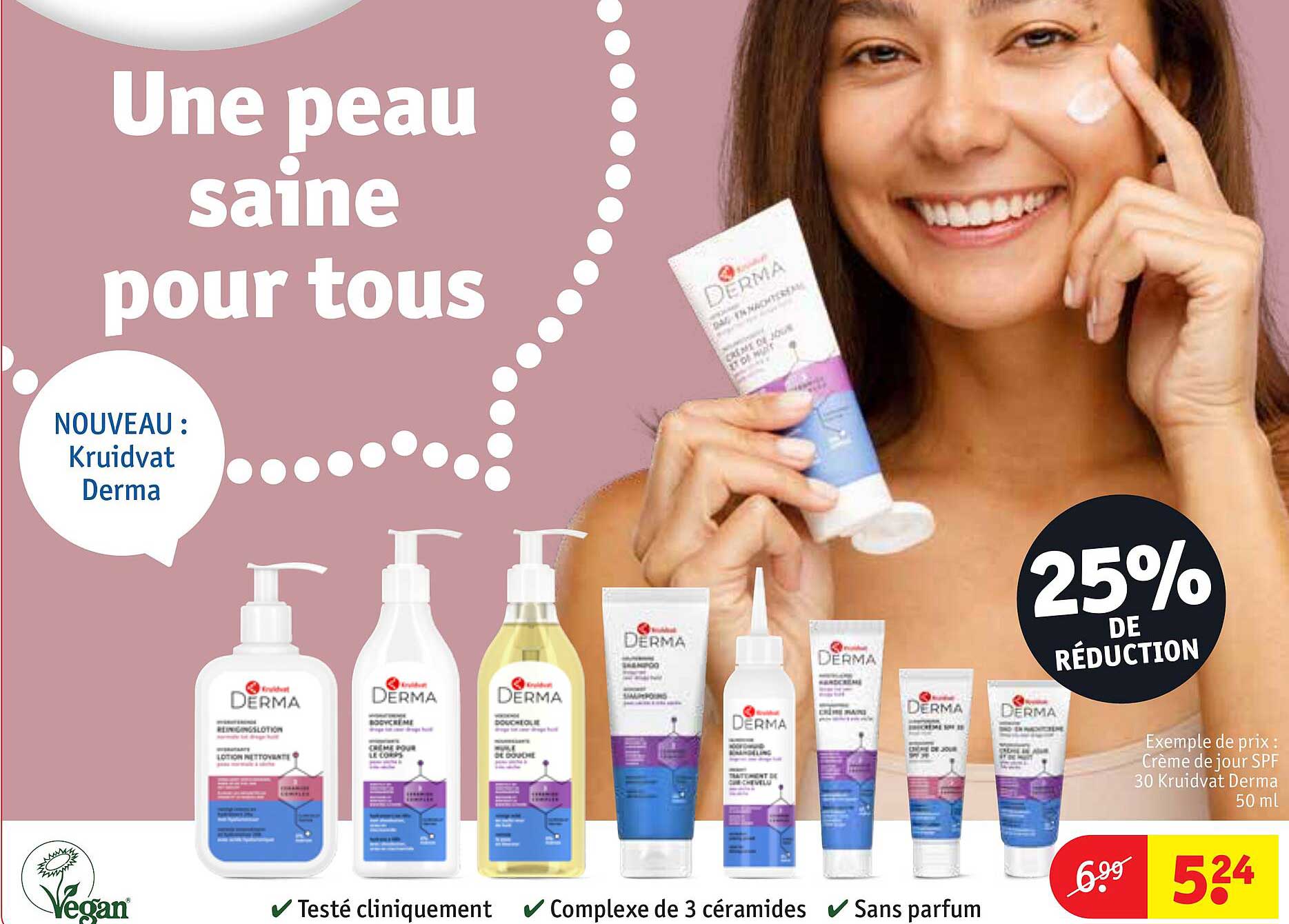 crème de jour spf 30 kruidvat derma