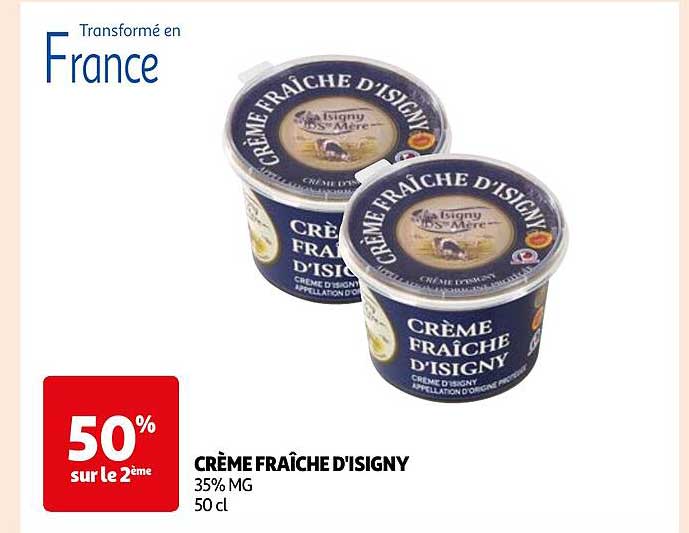 crème fraîche d'isigny