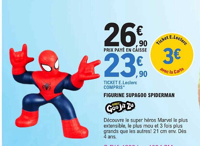 figurine supagoo spiderman