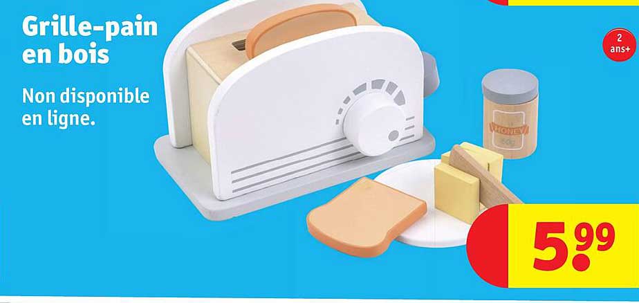 grille-pain en bois