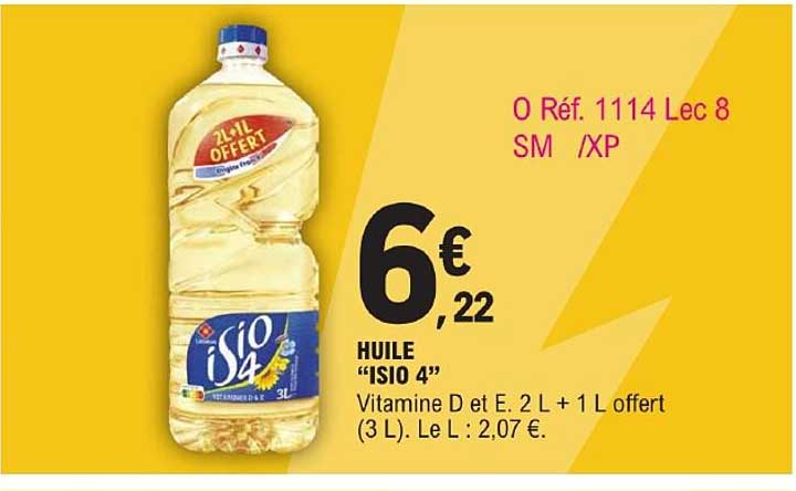 huile "isio 4"