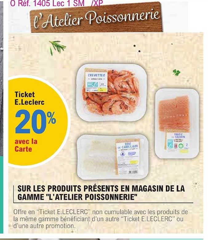 la gamme "l'atelier poissonnerie"