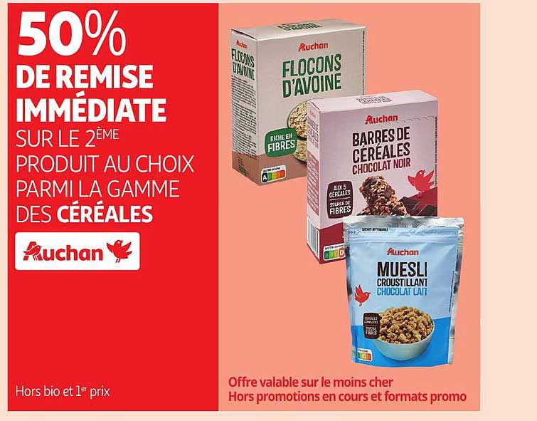 La Gamme Des Céréales Auchan