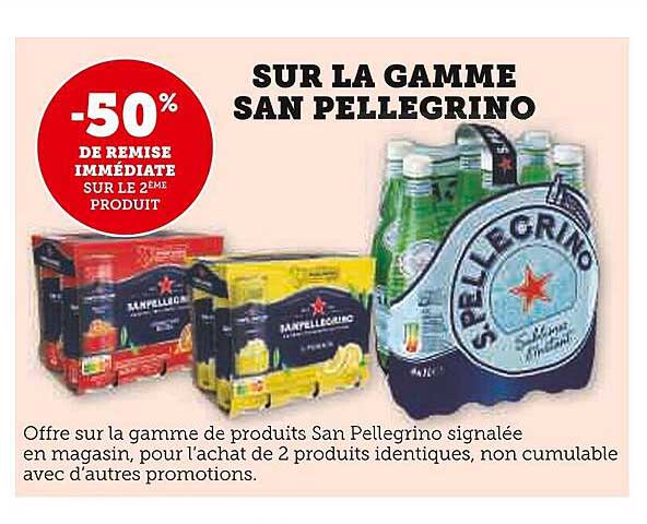 la gamme san pellegrino