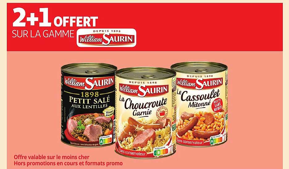 la gamme william saurin