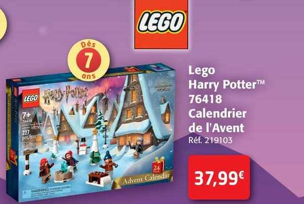 lego harry potter 76418 calendrier de l'avent