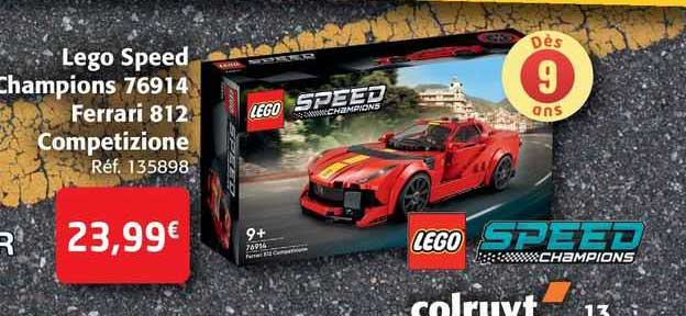 Lego Speed Champions 76914 Ferrari 812 Competizione