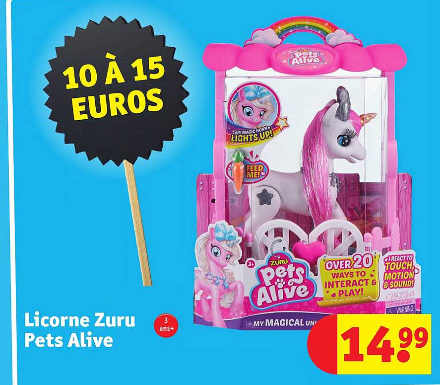 licorne zuru pets alive