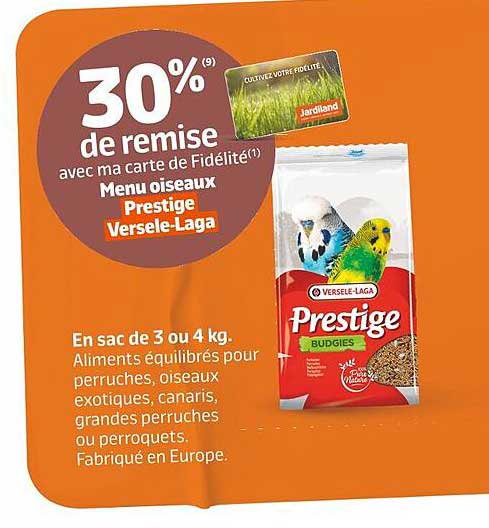 menu oiseaux prestige versele-laga