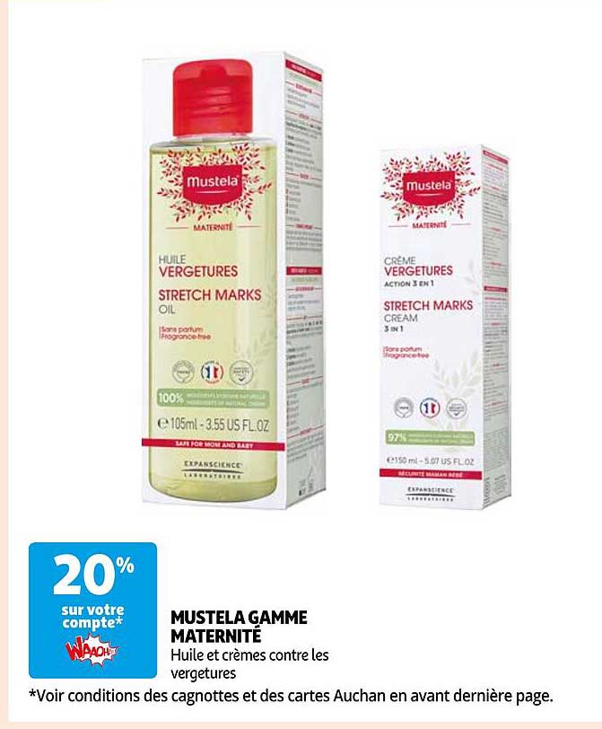 mustela gamme matérnité