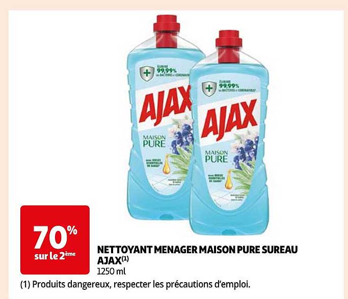 nettoyant ménager maison pure sureau ajax