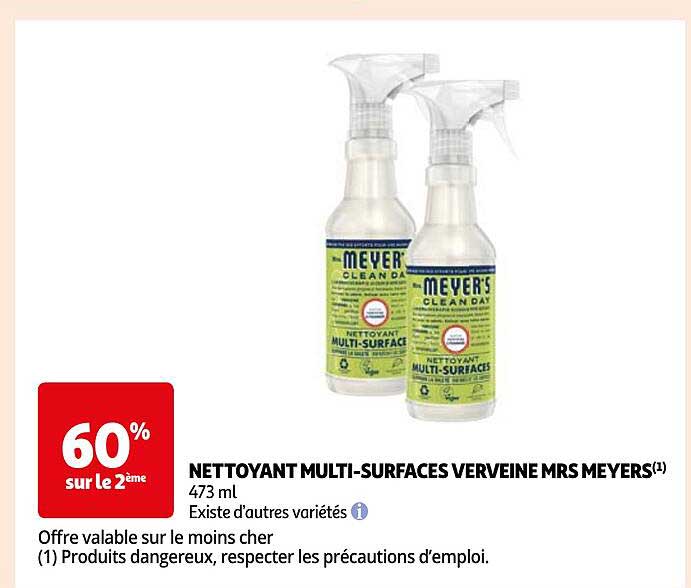 nettoyant multi-surfaces verveine mrs meyers