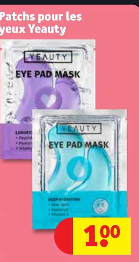 patchs pour les yeux yeauty