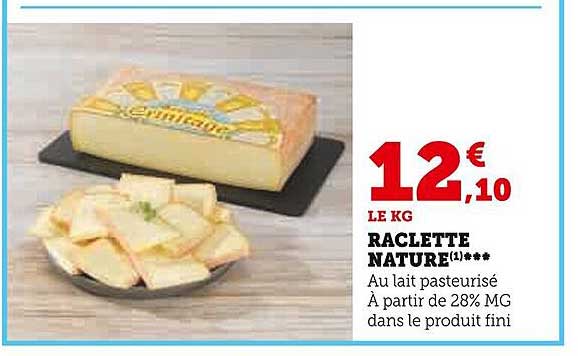 Raclette Nature