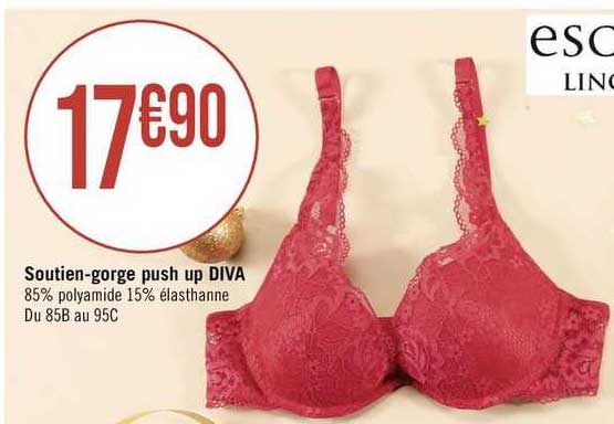 soutien-gorge push up diva
