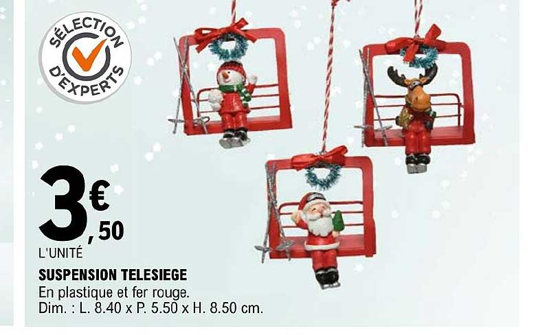 Suspension Télésiège