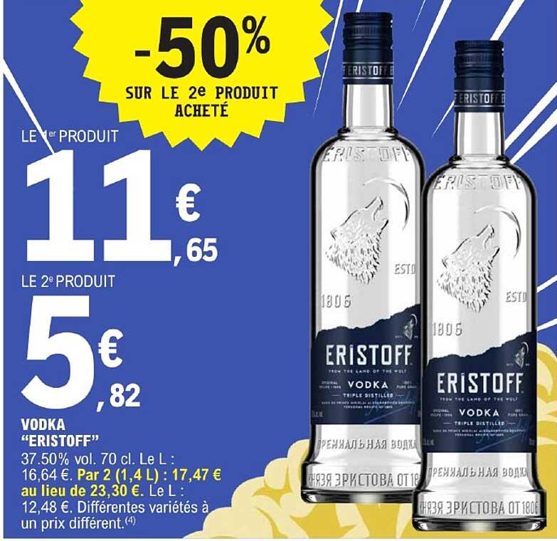 Vodka "eristoff"