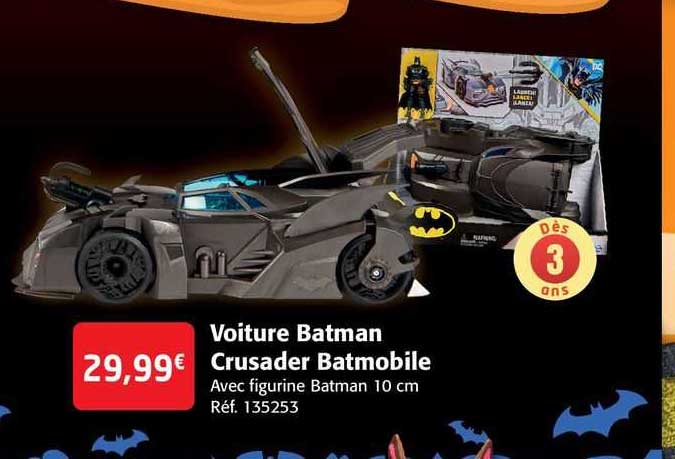 voiture batman crusader batmobile
