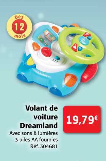 volant de voiture dreamland