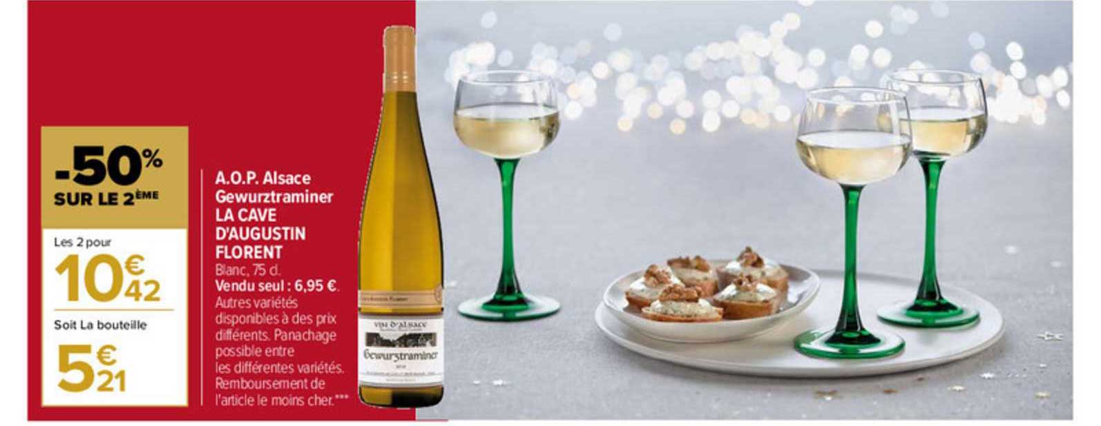 aop alsace gewurztraminer la cave d'augustin florent