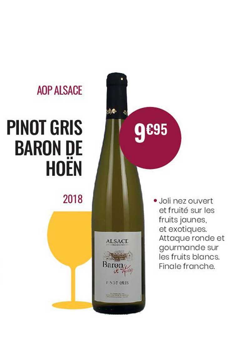 aop alsace pinot gris baron de hoën
