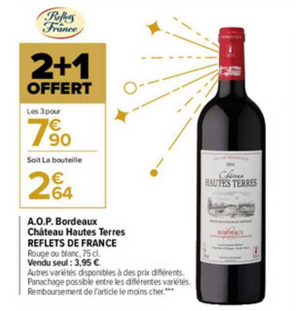 aop bordeaux château hautes terres reflets de france