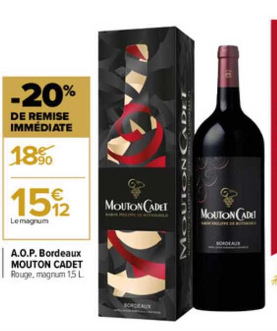 aop bordeaux mouton cadet