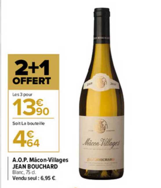 aop mâcon-villages jean bouchard