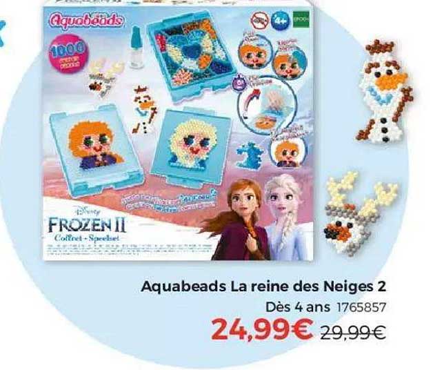 aquabeads la reine des neiges 2