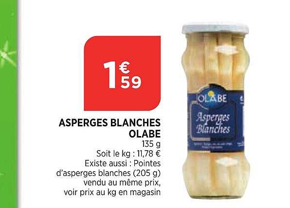 Asperges Blanches Olabe