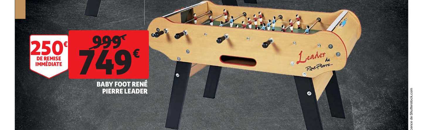 baby foot rené pierre leader