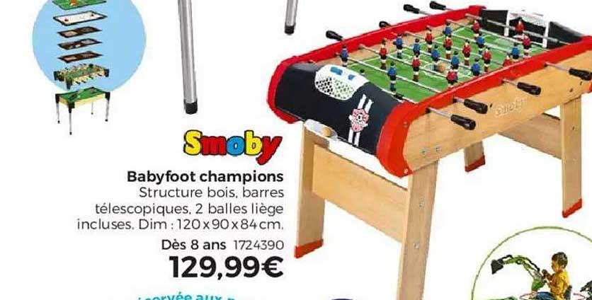 babyfoot champions smoby