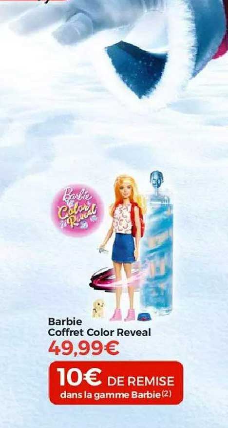 Barbie Coffret Color Reveal