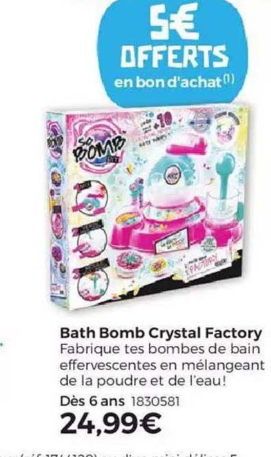 bath bomb crystal factory